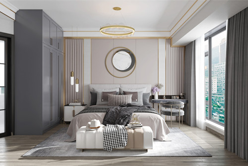 茂名市一方新苑現(xiàn)代簡約風格三居室裝修案例