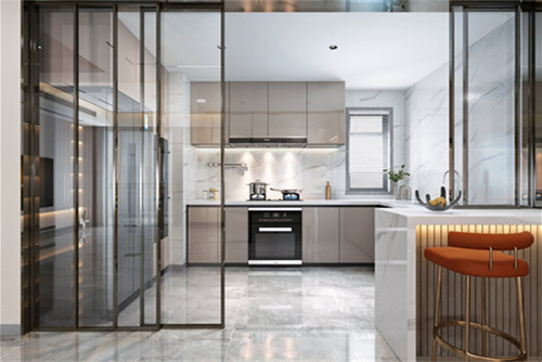 湛江市城市假日花園輕奢風(fēng)格別墅裝修案例