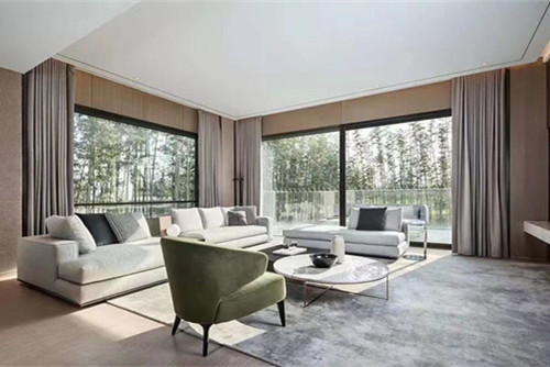 陽江市陽光馬德里現(xiàn)代簡約風(fēng)格三居室裝修案例