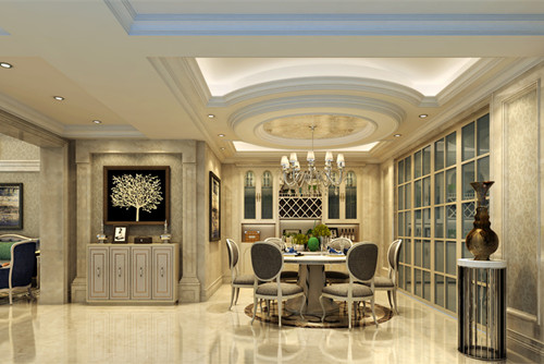 ?？谑心虾Ｐ腋R歐式風格復式裝修案例