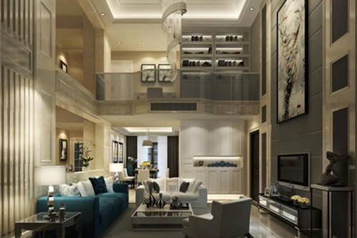 ?？谑兴募救A庭現(xiàn)代簡約風(fēng)格別墅裝修案例