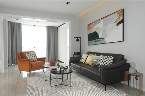 ?？谑邪踩珡d宿舍現(xiàn)代簡約風格三居室裝修案例