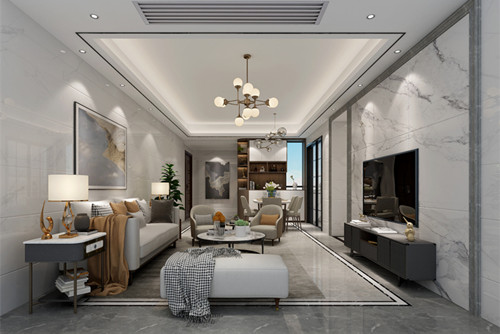 惠州市富力灣現(xiàn)代簡(jiǎn)約風(fēng)格三居室裝修案例