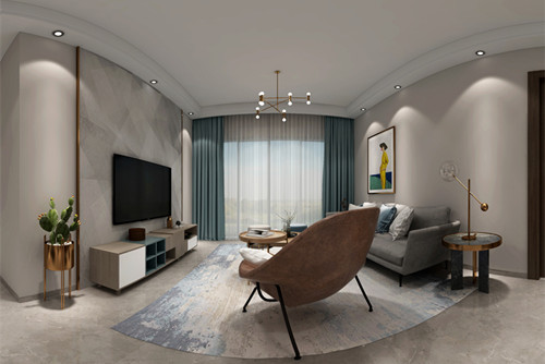 惠州市富力灣現(xiàn)代簡(jiǎn)約風(fēng)格三居室裝修案例