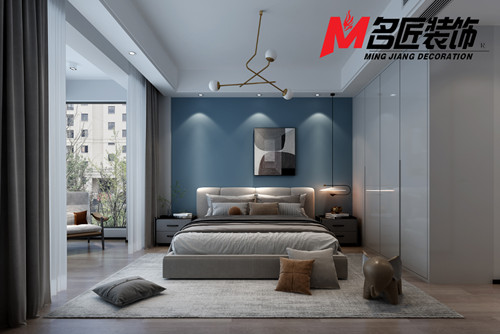臺(tái)州市鉑金家園現(xiàn)代簡約風(fēng)格三居室裝修案例