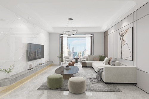 江門市幸福新村現(xiàn)代簡約風(fēng)格復(fù)式裝修案例