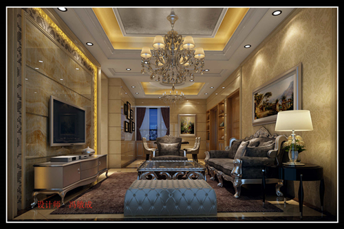 茂名市安泰華府新中式風(fēng)格別墅裝修案例