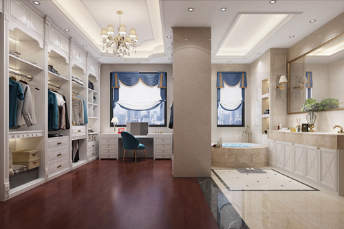 海口市碧桂園劍橋郡歐式風(fēng)格別墅裝修案例