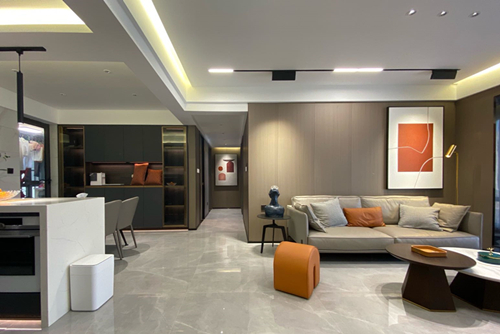 ?？谑胁厩迦A現(xiàn)代簡約風(fēng)格平層裝修案例