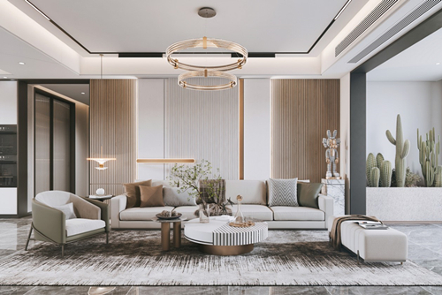 江門(mén)市白石路住宅樓現(xiàn)代風(fēng)格三居室裝修案例