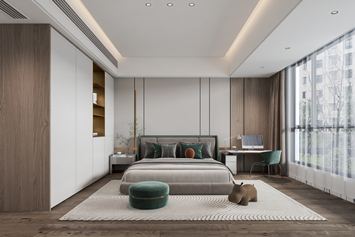 汕頭市海璟天翡花園現(xiàn)代風(fēng)格四居室裝修案例