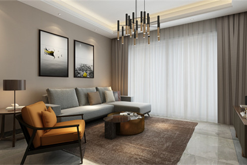 中山市凱茵又一城花漾集現(xiàn)代簡約風(fēng)格三居室裝修案例