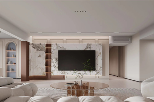 潮州市邦妮花園現(xiàn)代簡(jiǎn)約風(fēng)格四居室裝修案例