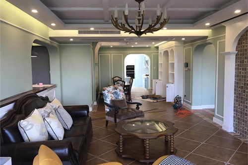 莆田市安特&middot;紫荊城美式風(fēng)格四居室裝修案例