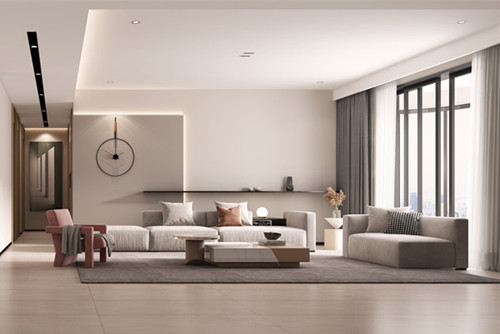 海口市港島花園現(xiàn)代簡約風(fēng)格三居室裝修案例