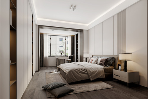 ?？谑袝r(shí)代城現(xiàn)代簡(jiǎn)約風(fēng)格三居室裝修案例