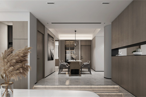 ?？谑心蠂?guó)威尼斯城現(xiàn)代簡(jiǎn)約風(fēng)格三居室裝修案例