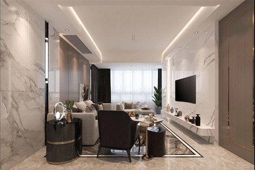 莆田市安特&middot;紫荊城現(xiàn)代簡約風(fēng)格四居室裝修案例