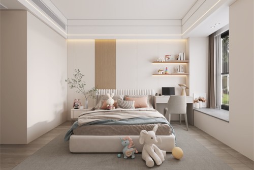 汕頭市怡璟海岸雅園新中式風(fēng)格四居室裝修案例