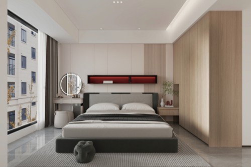 汕頭市天合名門豪庭現(xiàn)代簡約風(fēng)格三居室裝修案例