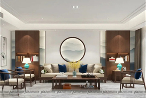 潮州市高厝寮自建房新中式風(fēng)格五居室裝修案例