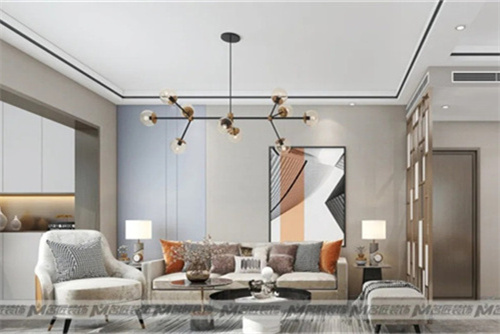 潮州市北橋大廈現(xiàn)代簡(jiǎn)約風(fēng)格三居室裝修案例