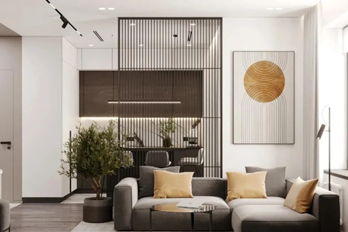 貴港市郁江灣花園現(xiàn)代簡約風格三居室裝修案例