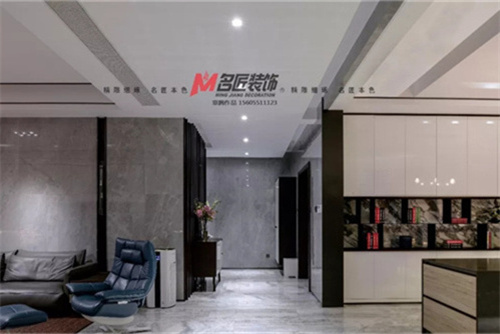 合肥市斌鋒悅境現(xiàn)代風格平層裝修案例