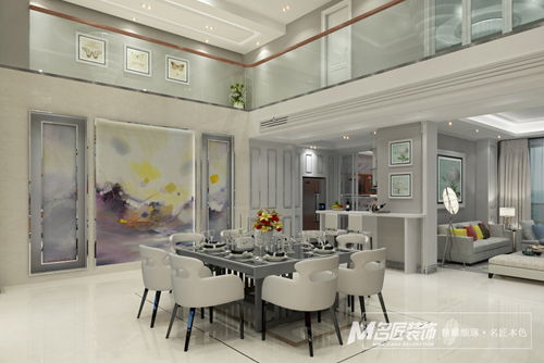 珠海市中海十里觀瀾現(xiàn)代簡約風(fēng)格復(fù)式裝修案例